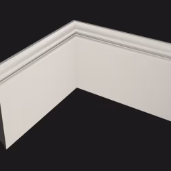 Плинтус МДФ под покраску Evrowood PN 180 2000×165×16