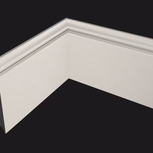Плинтус МДФ под покраску Evrowood PN 180 2000×165×16