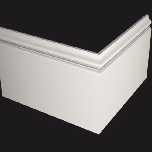 Плинтус МДФ под покраску Evrowood PN 180 2000×165×16