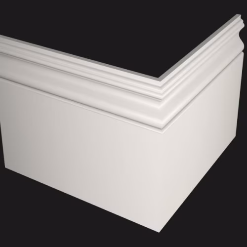 Плинтус МДФ под покраску Evrowood PN 200 2000×200×16