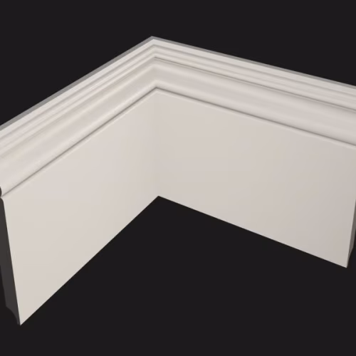 Плинтус МДФ под покраску Evrowood PN 200 2000×200×16