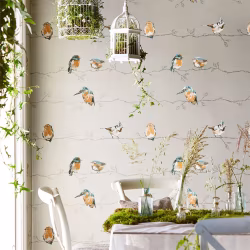 Обои Harlequin Standing Ovation Persico Coral/Lemon 111486