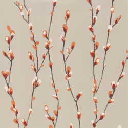 Обои Harlequin Standing Ovation Salice Tangerine/Gilver 111470