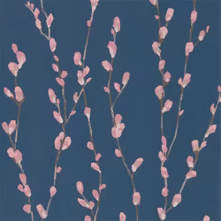 Обои Harlequin Standing Ovation Salice Rose/Navy 111471