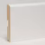 Плинтус МДФ ламинированный Арт Лайн белый Flat 2050×120×16