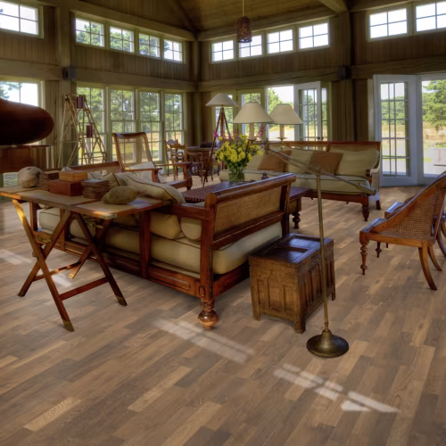Паркетная доска Kahrs Люмен Дуб Мгла Dusk 153N3BEKF4KW240 Variation 2423×200×15