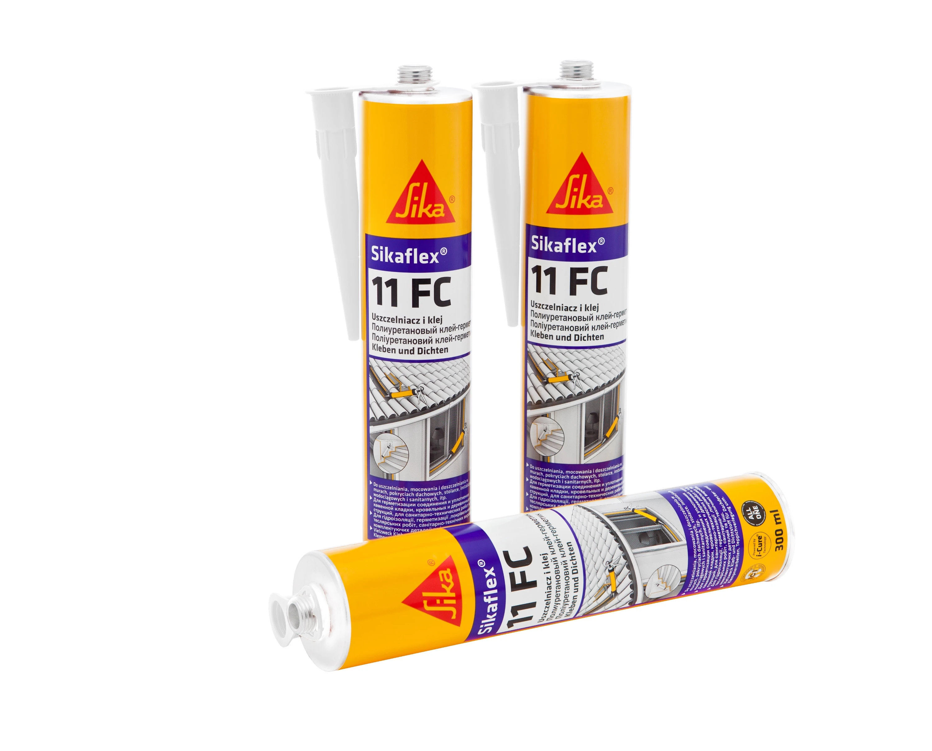 Герметик SikaFlex 11FC полиуретановый 89443 черный 0,3 л