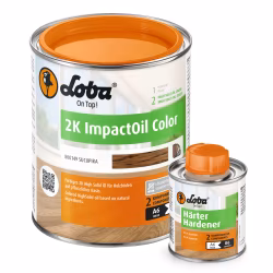 Цветное двухкомпонентное масло Loba HS 2K ImpactOil Color сукупира 0,75 л