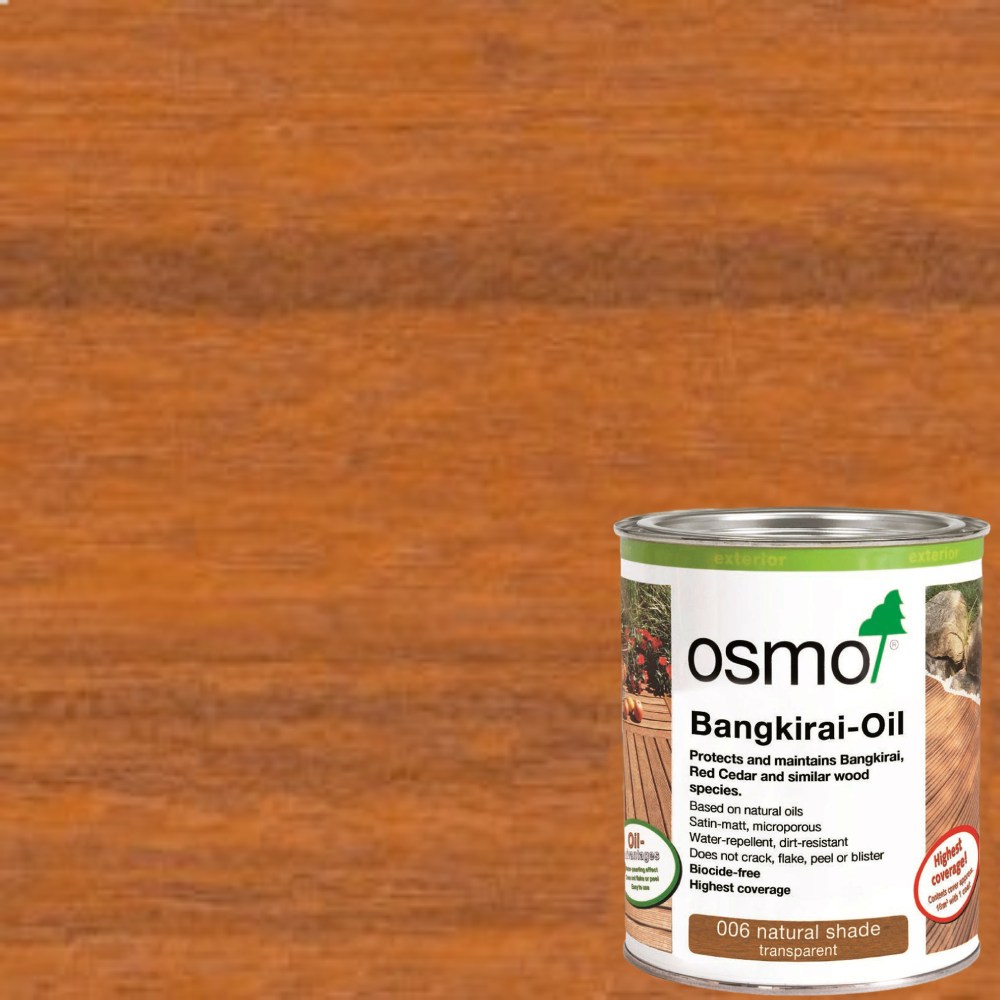 Масло для террас Osmo Terrassen-Ole цвет 006 Бангкирай 2,5 л Масло для террас Osmo Terrassen-Ole цвет 006 Бангкирай 2,5 л