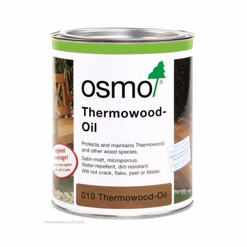 Масло для террас Osmo Terrassen-Ole цвет 010 Термодревесина шелковисто-матовое 2,5 л