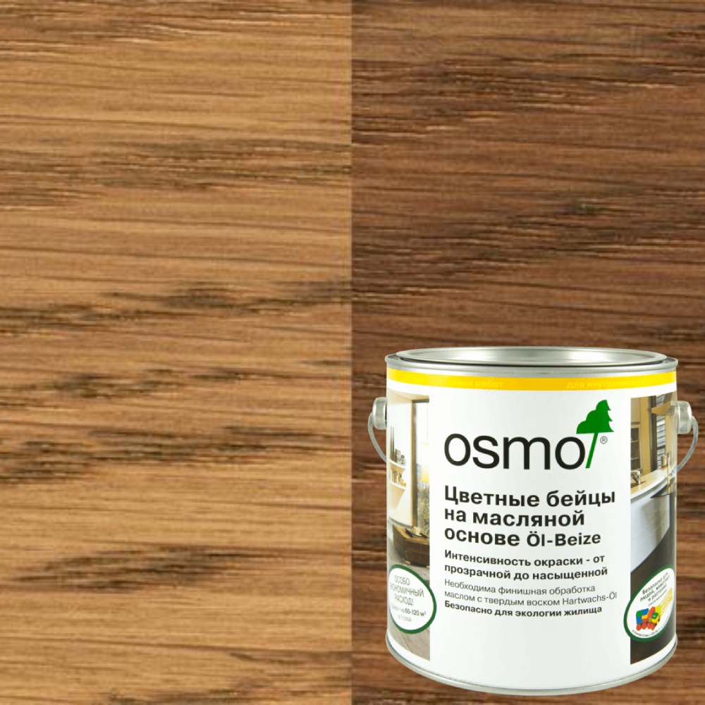 Бейц морилка на масляной основе Osmo Ol-Beize 3541 Гавана 1 л