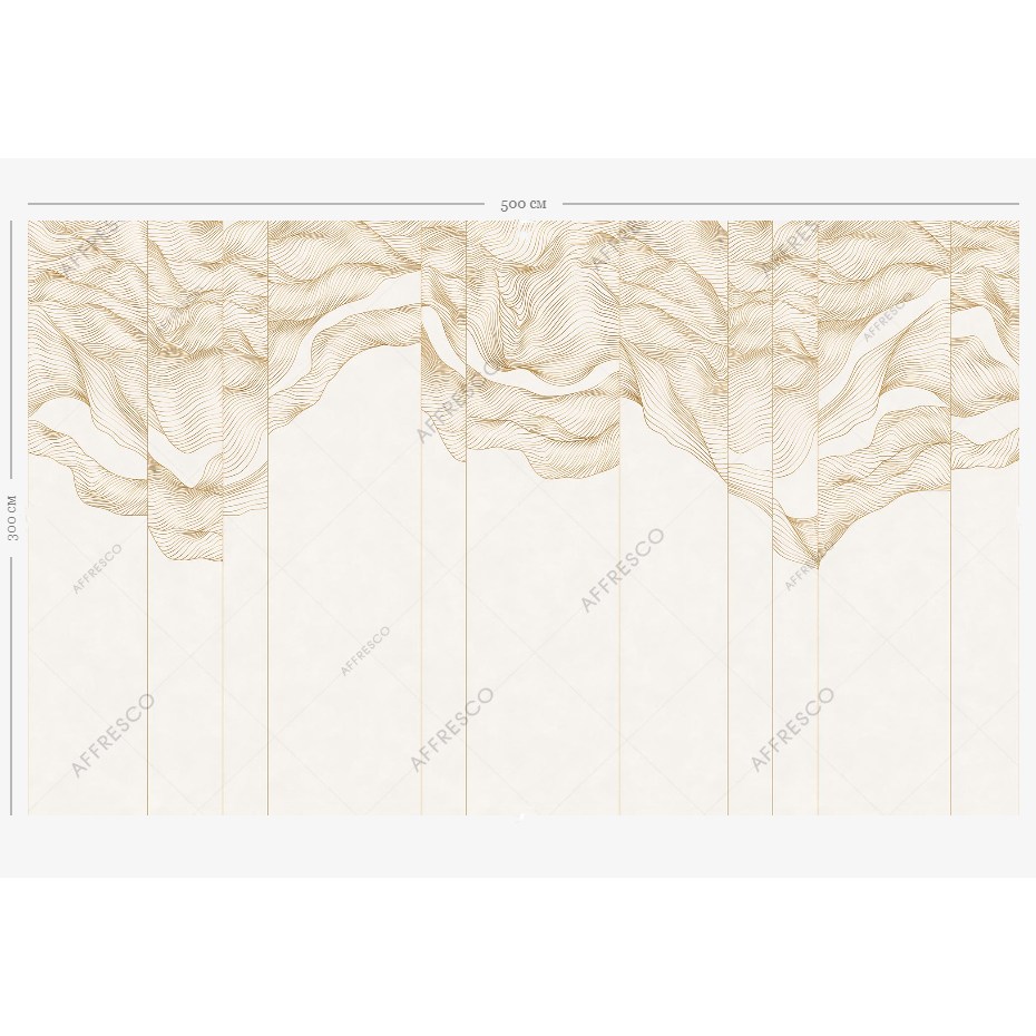 Панно Affresco Line Art AF2103-COL1 3×5