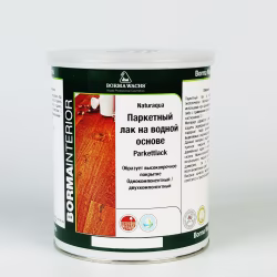 Лак для паркета Borma Naturaqua Parkettlack 1-2K NAT4102-30 на водной основе матовый 5 л