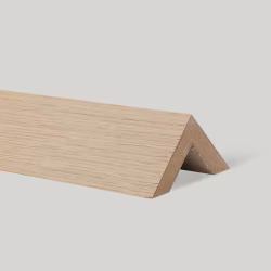 Рейка декоративная Modern Decor дуб без покрытия 2-х сторонняя 2800×40×40