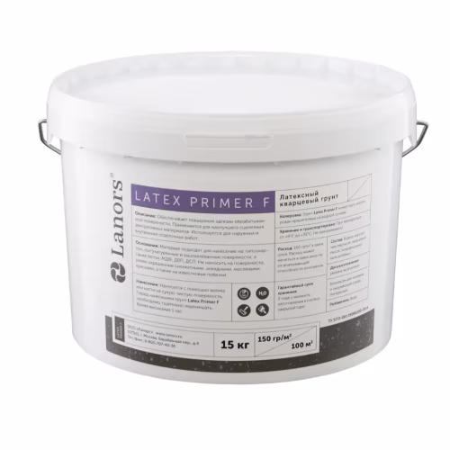 Грунтовка латексная Lanors Latex Primer F 15 кг