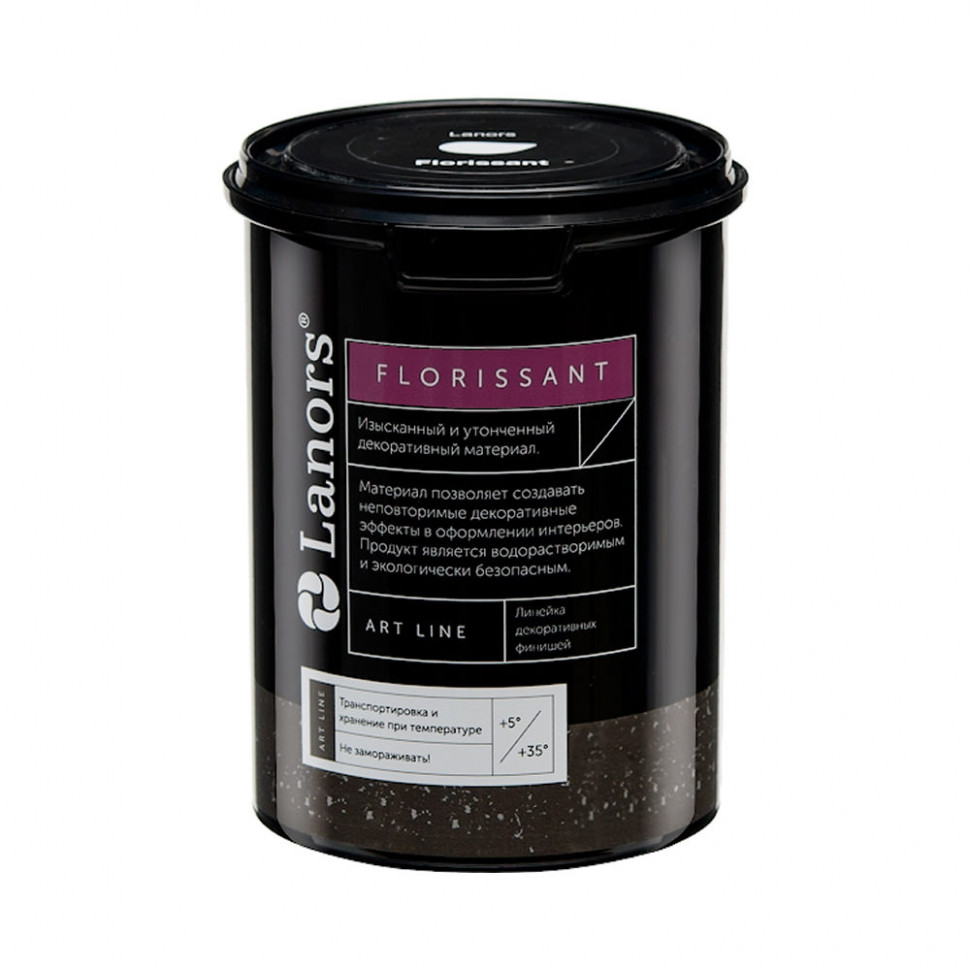 Декоративное финишное покрытие Lanors Florissant матовое 2,5 л