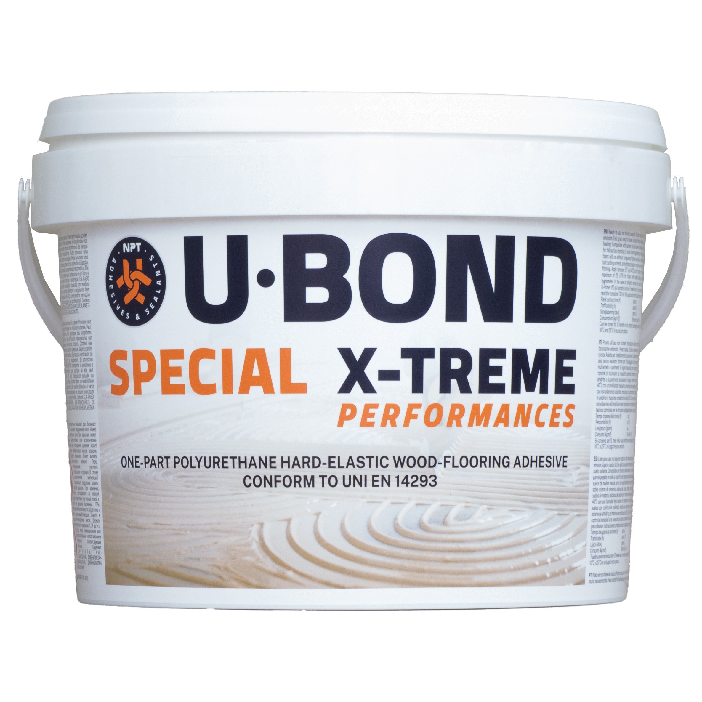 Клей для паркета NPT U Bond Special X-Treme полиуретановый 16 кг