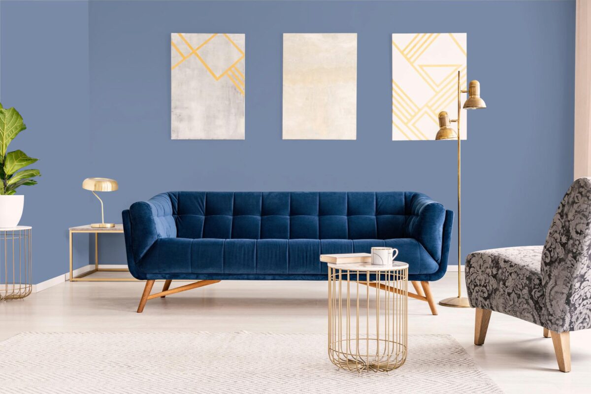 Обои Hygge 77 Colors Cloudy C10 07 10,05×1 фото в интерьере