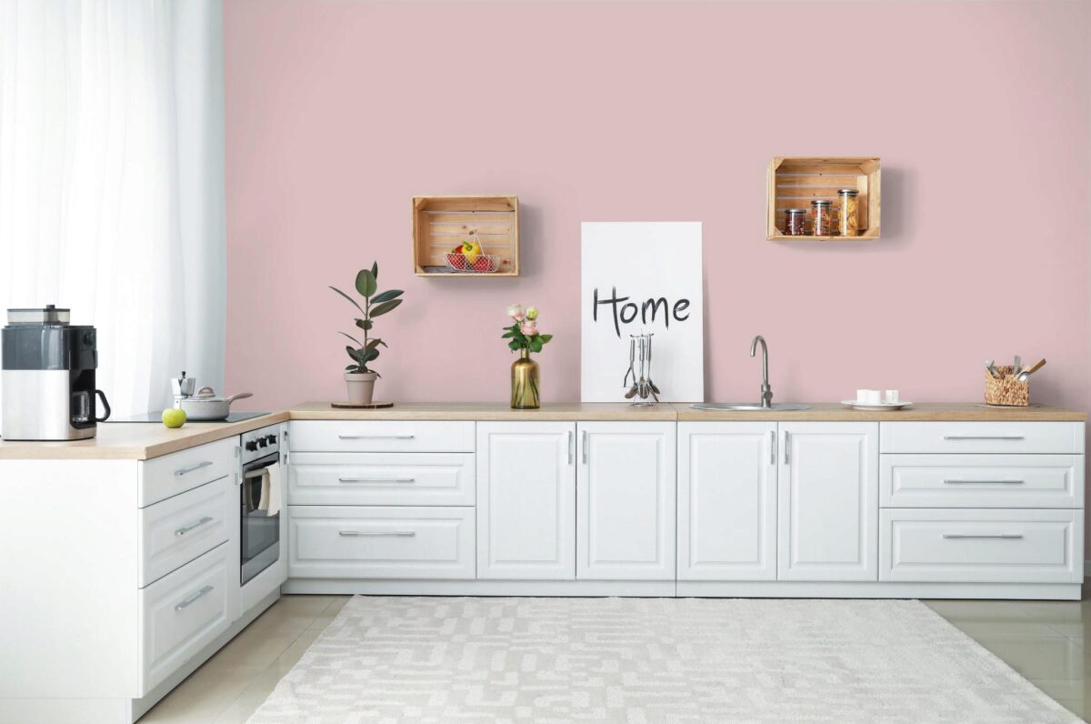 Обои Hygge 77 Colors Rosy C4 02 10,05×1 фото в интерьере