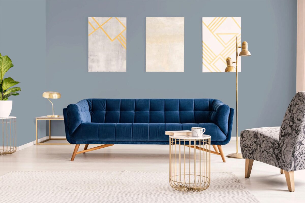 Обои Hygge 77 Colors Marine C6 01 10,05×1 фото в интерьере