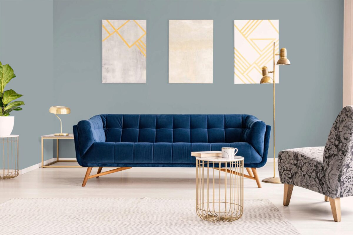 Обои Hygge 77 Colors Marine C6 05 10,05×1 фото в интерьере