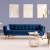 Обои Hygge 77 Colors Blue C8 01 10,05×1 фото в интерьере