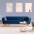 Обои Hygge 77 Colors Blue C8 04 10,05×1 фото в интерьере