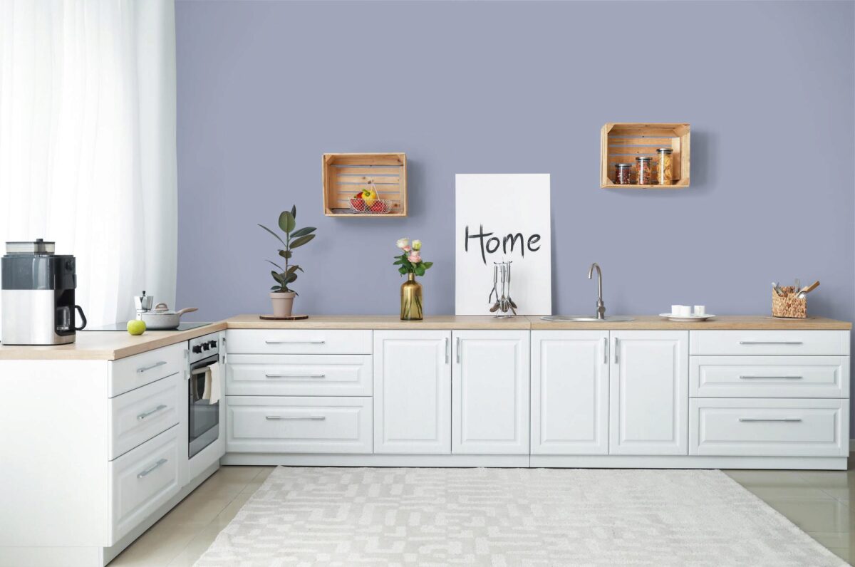 Обои Hygge 77 Colors Blue C8 04 10,05×1 фото в интерьере