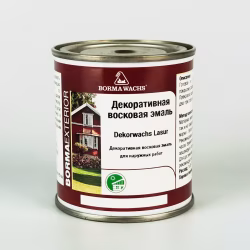 Эмаль восковая для дерева Borma Dekorwachs Lasur 3320NM.125-DEC 59 Шоколад 0,125 л