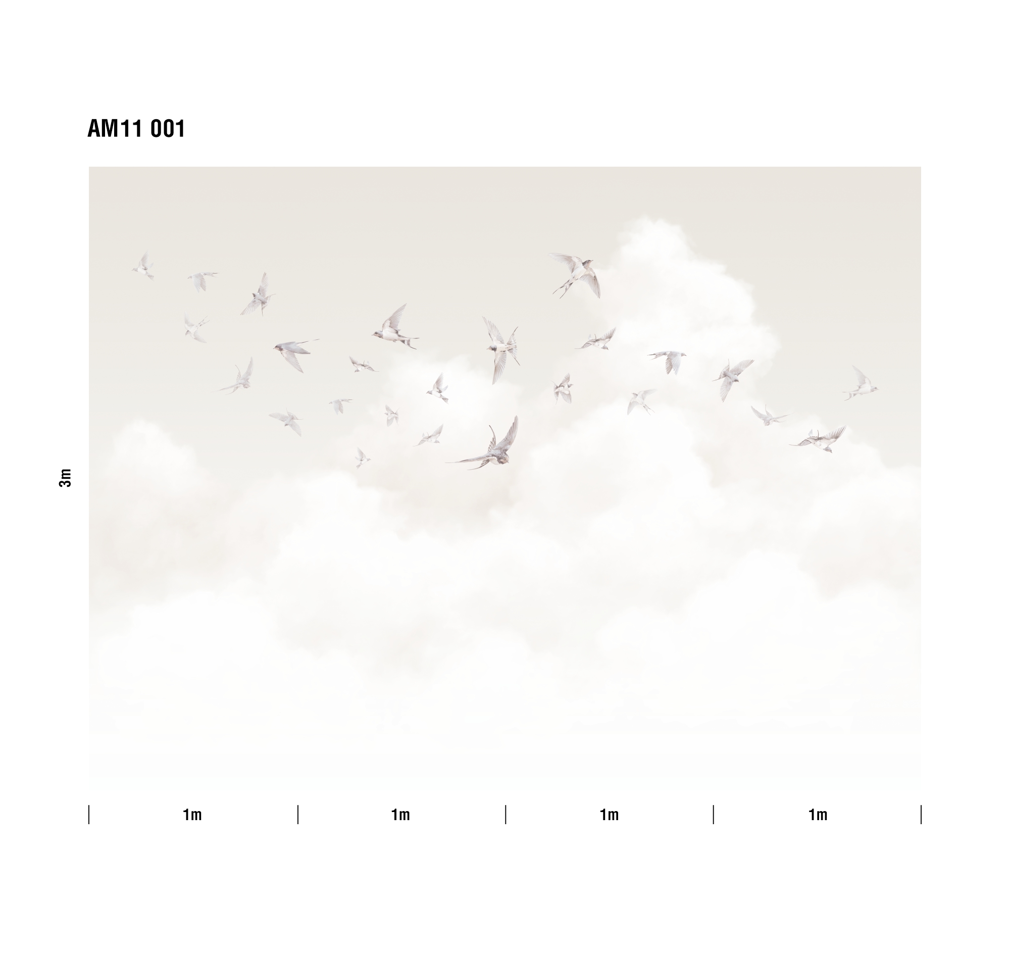 Панно Milassa Ambient vol.3 Spring Swallows Am11 001