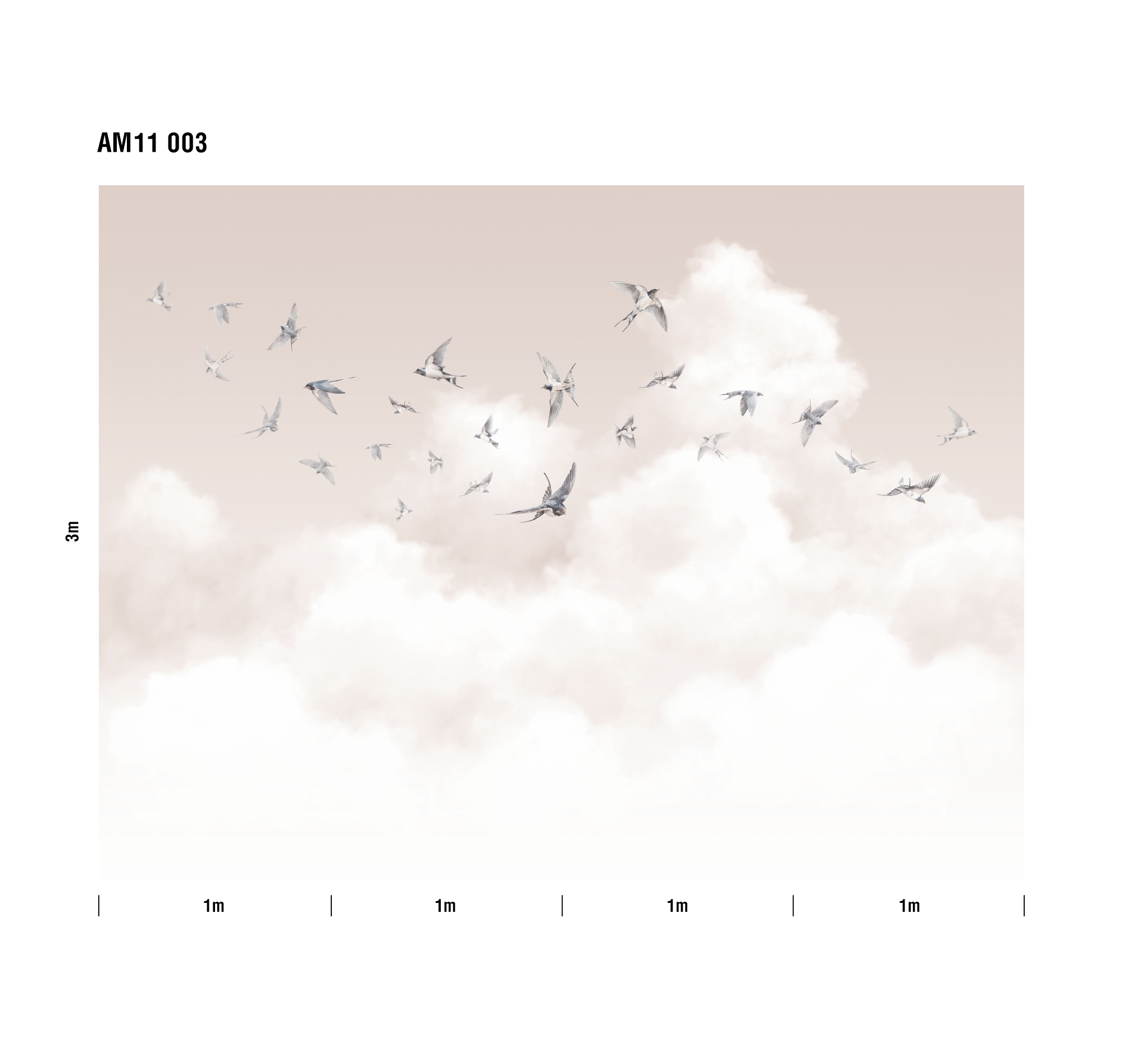 Панно Milassa Ambient vol.3 Spring Swallows Am11 003