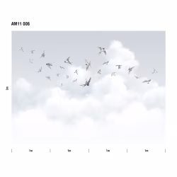 Панно Milassa Ambient vol.3 Spring Swallows Am11 006