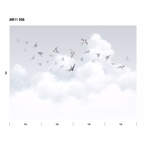 Панно Milassa Ambient vol.3 Spring Swallows Am11 006
