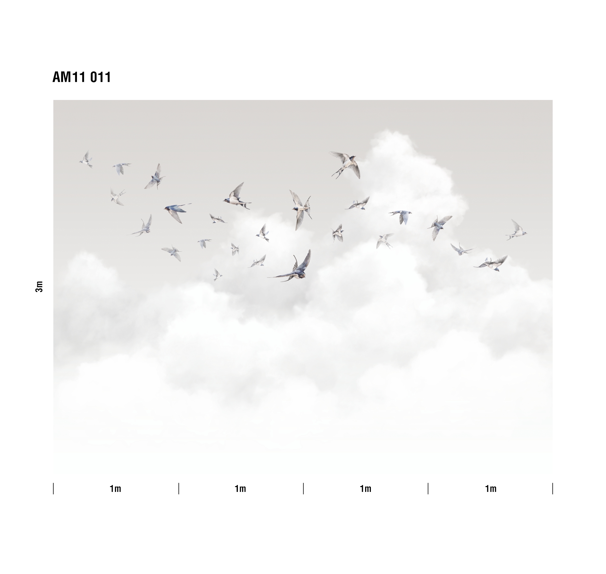 Панно Milassa Ambient vol.3 Spring Swallows Am11 011