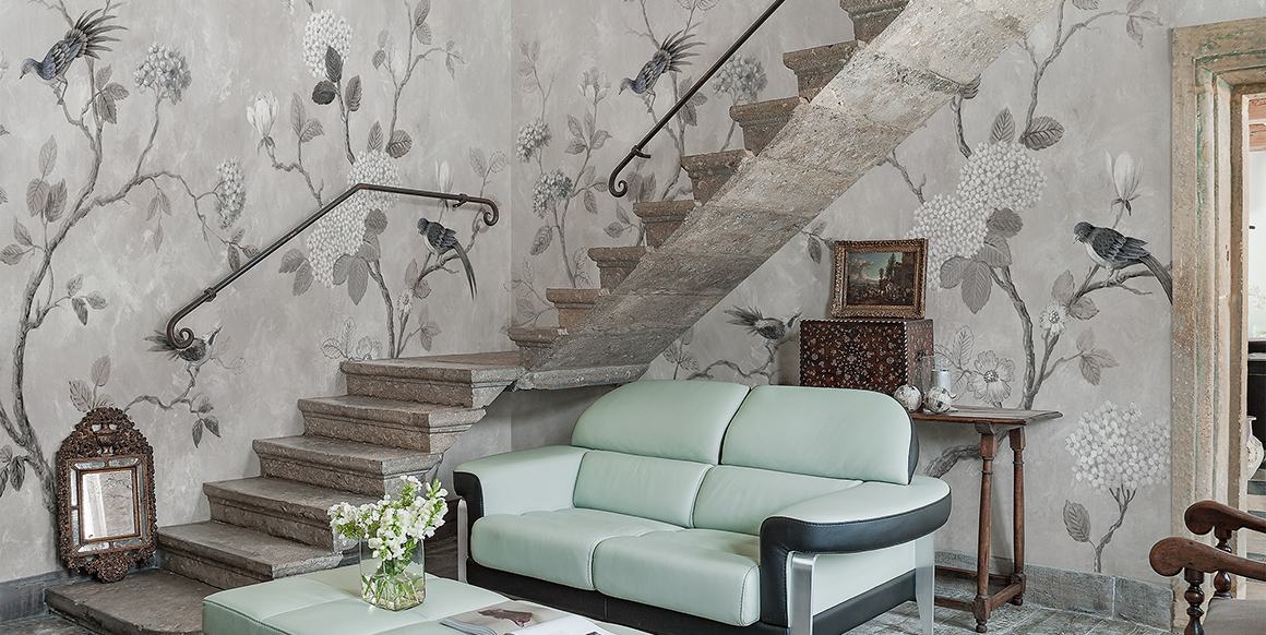 Панно Loymina Etude vol. II Tree of life ETD13 011 3×4 фото в интерьере