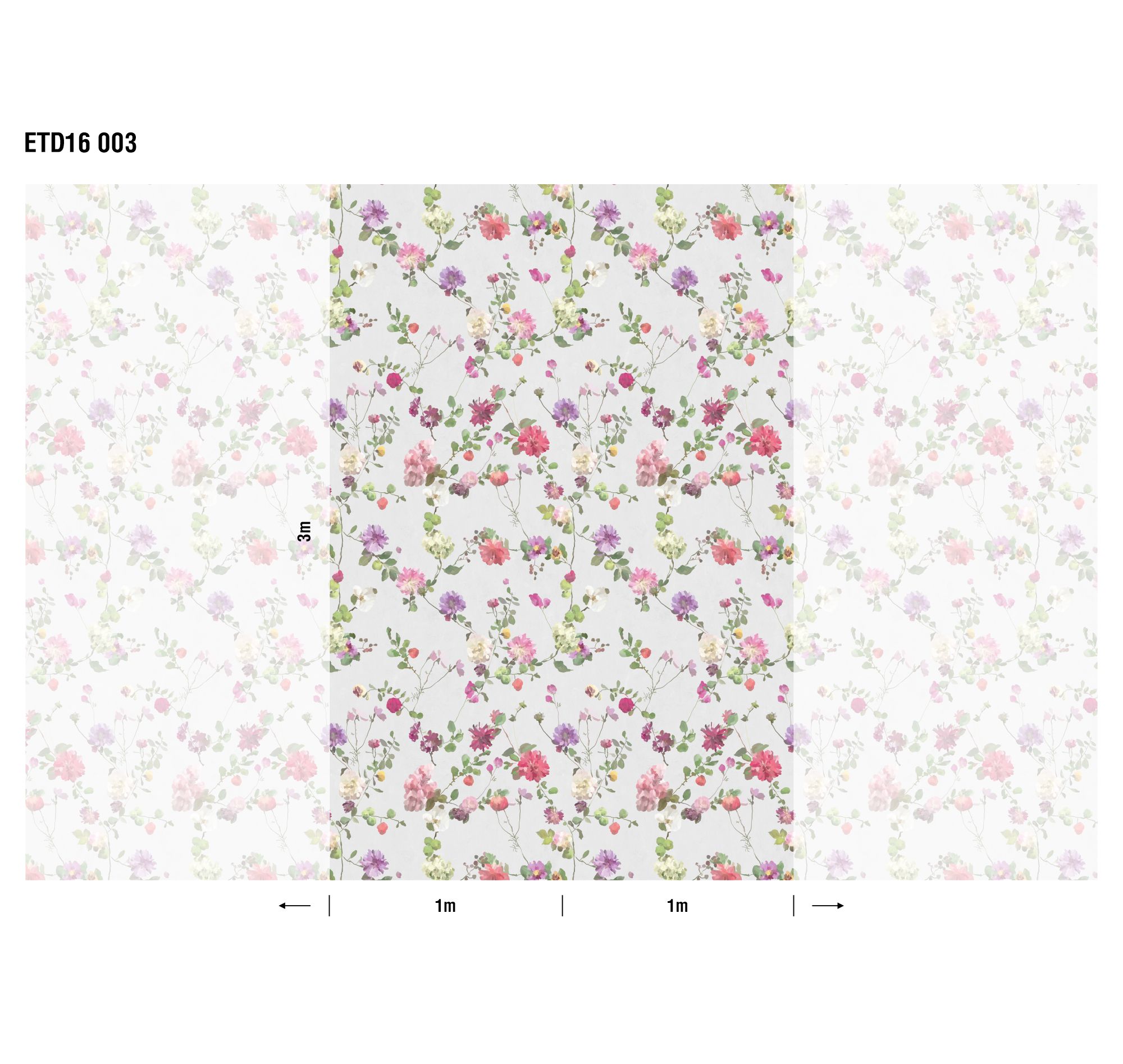Панно Loymina Etude vol. II Flower Rain ETD16 003 3×2