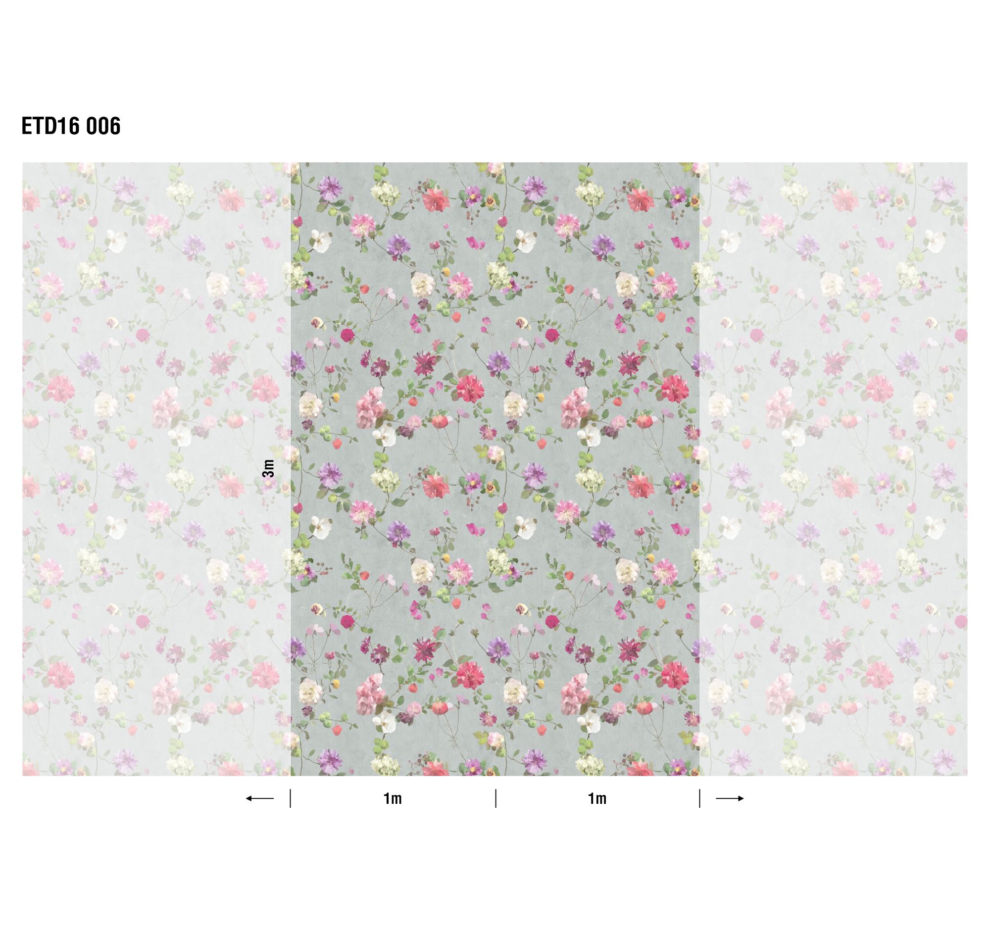 Панно Loymina Etude vol. II Flower Rain ETD16 006 3×2
