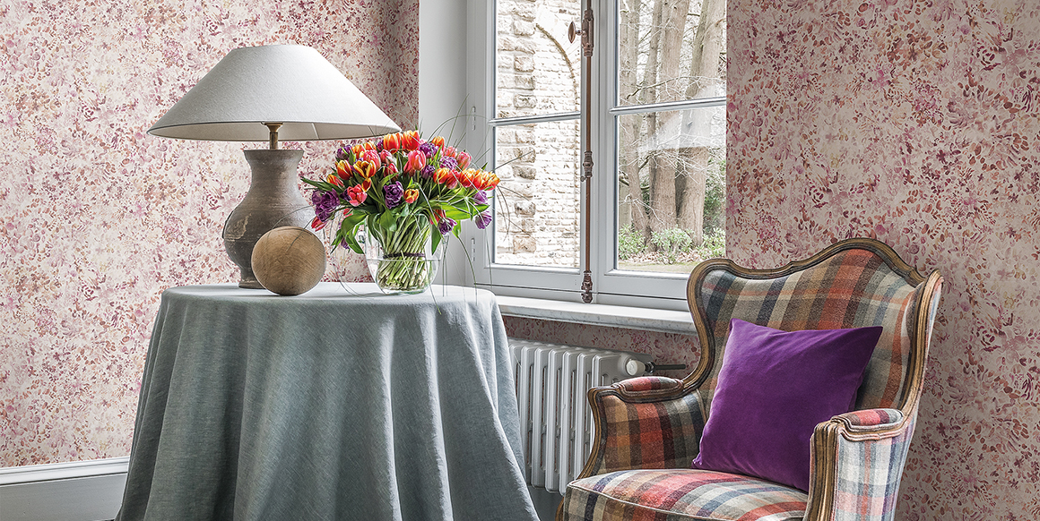 Панно Loymina Etude vol. II Bloom ETD21 003 3×1 фото в интерьере