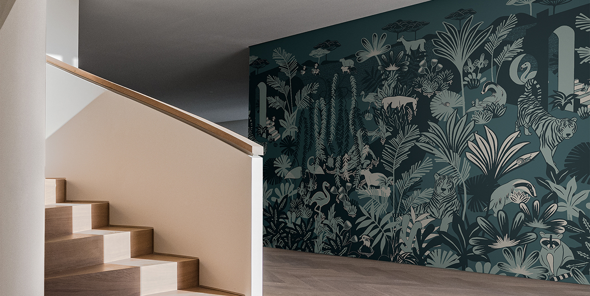 Панно Loymina Etude vol. II Kipling ETD22 006 3×4 фото в интерьере