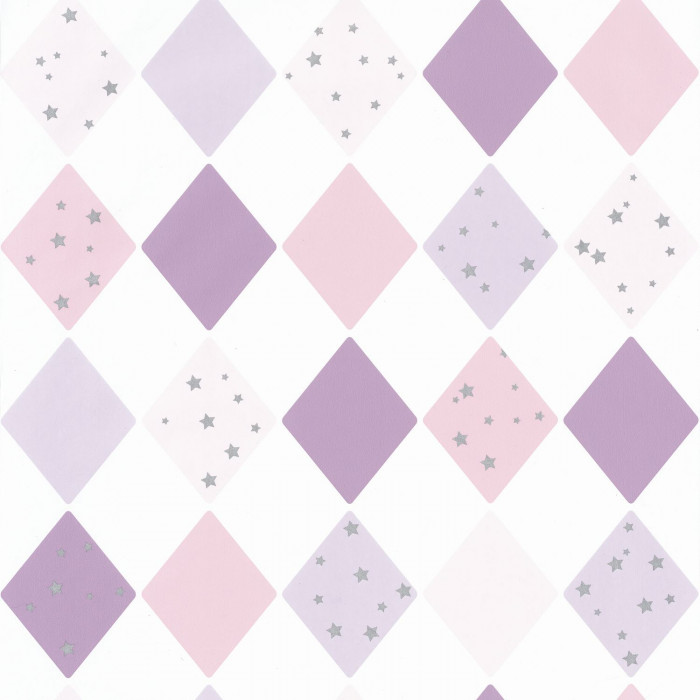 Обои Caselio Girl Power Shine Bright Like A Diamond 100815721 10,05×0,53 Обои Caselio Girl Power Shine Bright Like A Diamond 100815721 10,05×0,53