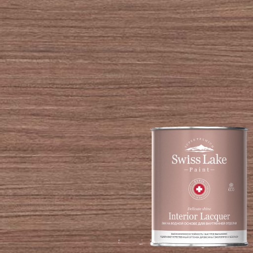 Лак интерьерный Swiss Lake Interior Lacquer Chalet Crans-Montana CR 004 матовый 0,9 л Лак интерьерный Swiss Lake Interior Lacquer Chalet Crans-Montana CR 004 матовый 0,9 л