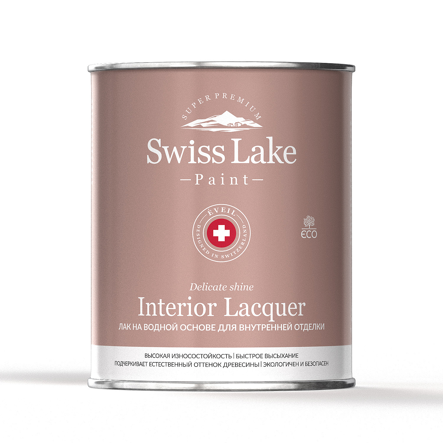 Лак интерьерный Swiss Lake Interior Lacquer Chalet Crans-Montana CR 004 матовый 0,9 л Лак интерьерный Swiss Lake Interior Lacquer Chalet Crans-Montana CR 004 матовый 0,9 л