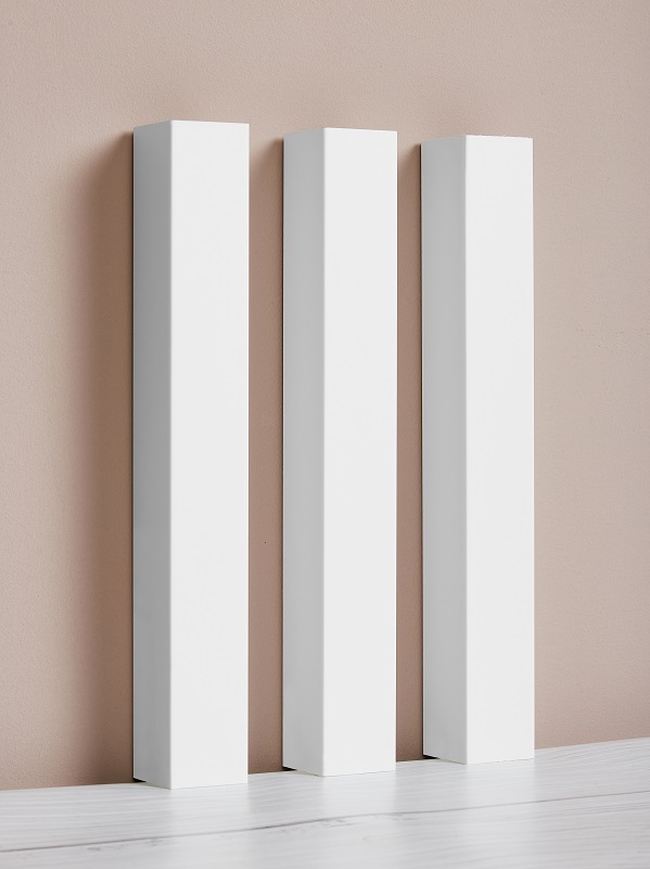 Рейка декоративная Art Line белая матовая 2800×40×40