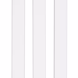Рейка декоративная Ликорн белая 2800×40×16