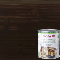 Масло для фасадов Biofa 2043 цвет 4312 Садова 0,125 л