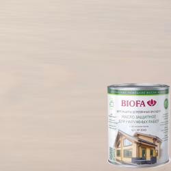 Масло для фасадов Biofa 2043 цвет 4314 Айсберг 0,125 л