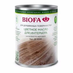 Масло для дерева Biofa 8500 цвет 8553 Французский серый 0,125 л