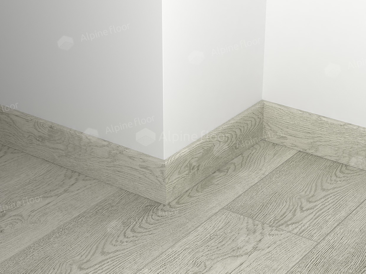 Плинтус  Alpine Floor Grand Sequoia Лавр ECO 11-04   2200×80×11 фото в интерьере