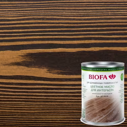 Масло для дерева Biofa 8500 цвет 8541 Бренди 0,125 л