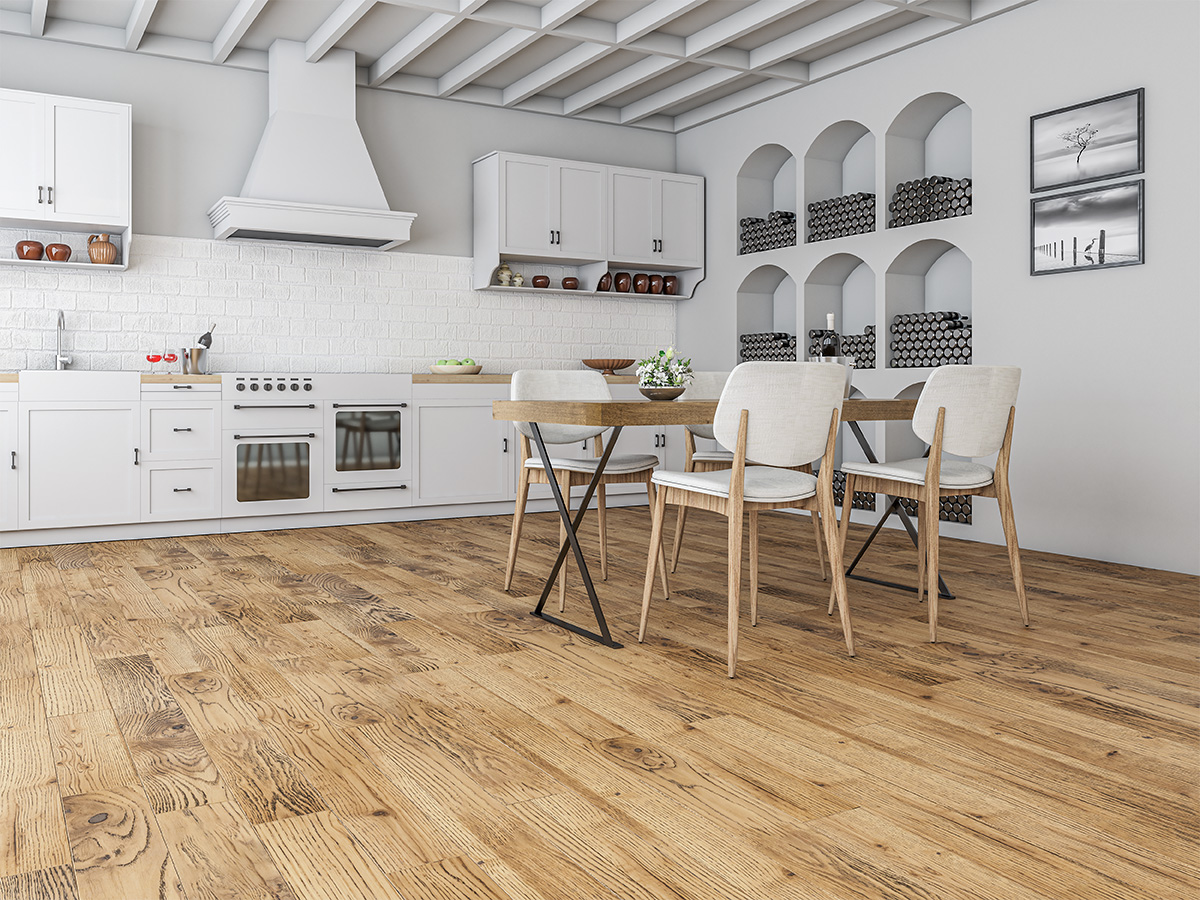 Инженерная доска Gran Parte Дуб Табако Tabacco 009 натур-классик 500−1500×155×15 фото в интерьере